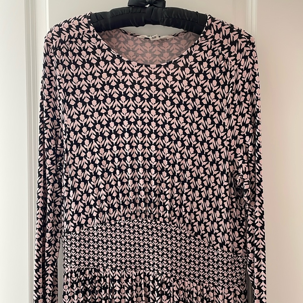 Boden Thea Long Sleeve Jersey Dress